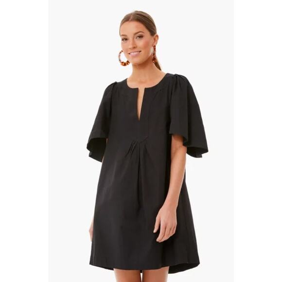 Tuckernuck Pomander Place Dress Small Finley Mini Black Feminine Summer Comfort - Picture 2 of 12